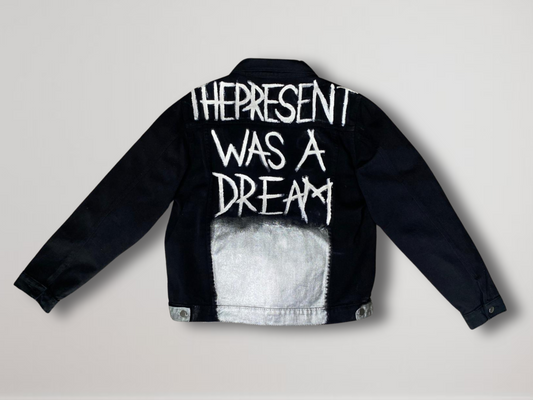 "The present was a dream" Denim Jacket